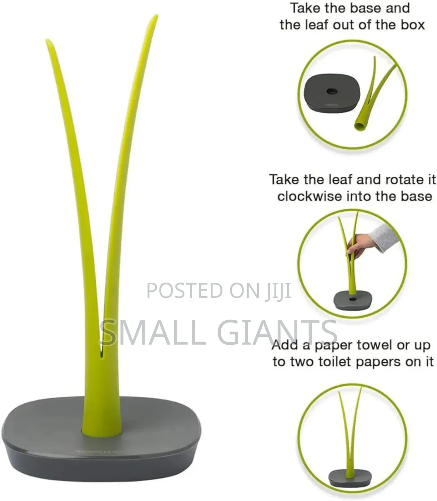 Vertical Countertop Paper Towel Stand
