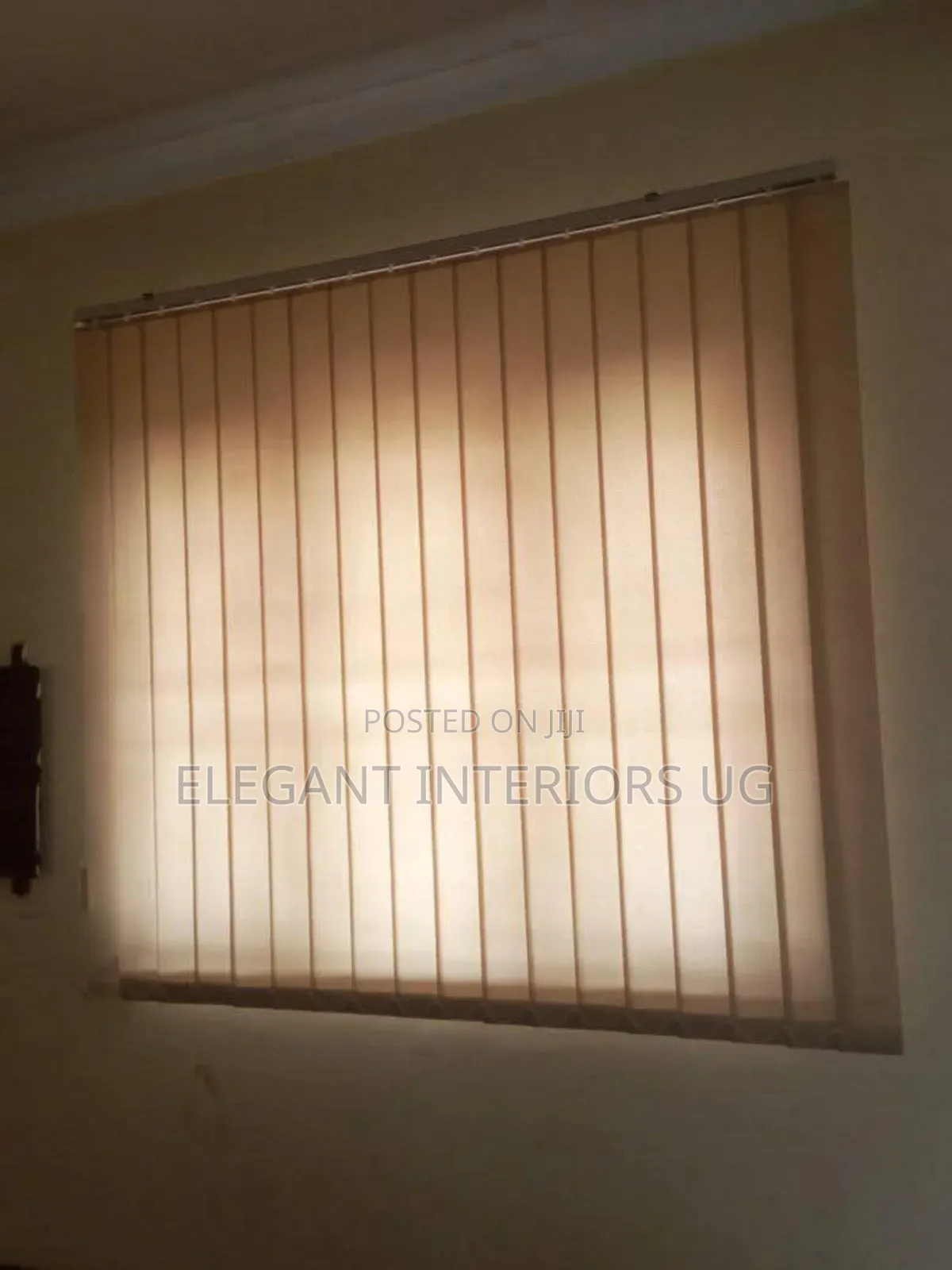 Elegant Vertical Curtain Blinds Per Square Available in All Colours