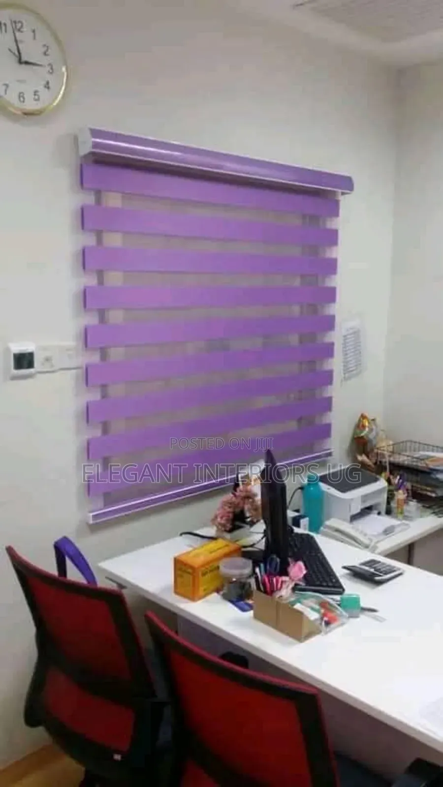 Purple Vertical Curtain Blinds at Favorable Price