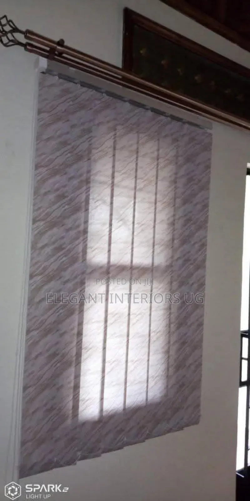 Elegant Vertical Curtain Blinds for Executive Offices