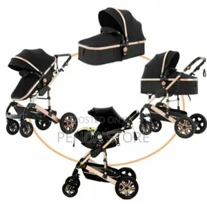 3 in 1 Baby Stroller Set – Stylish Comfort 3 in 1 Baby Stroller Set