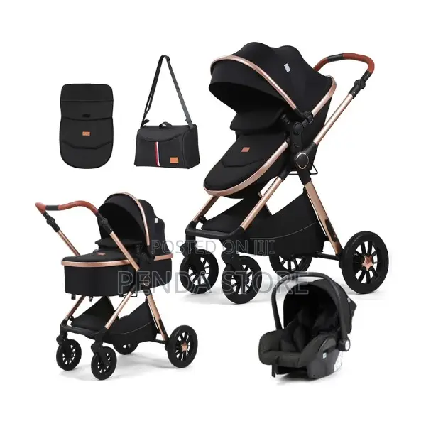 3 in 1 Baby Stroller Set – Modern Look 3 in 1 Baby Stroller Set