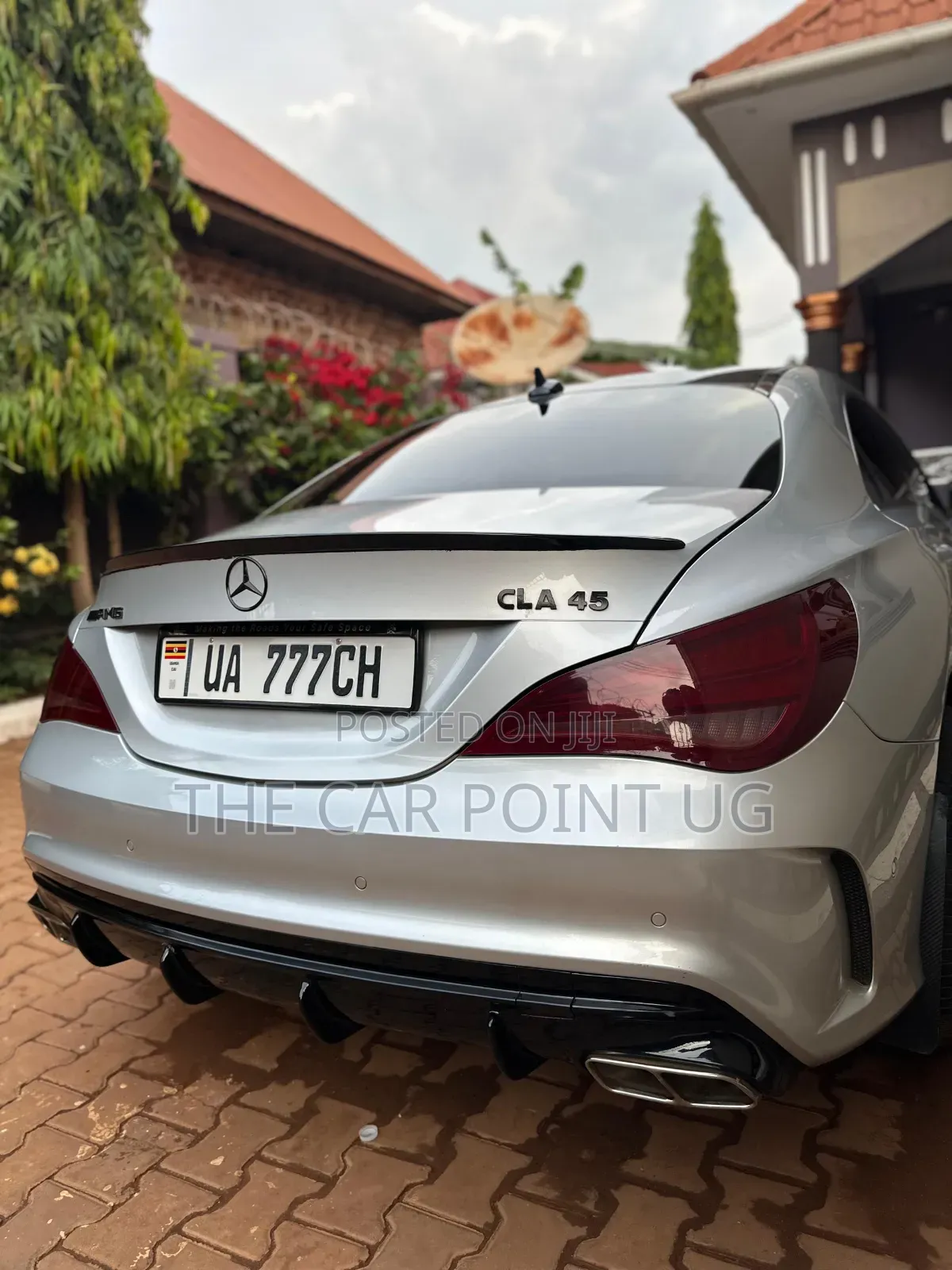 Mercedes-Benz CLA-Class AMG CLA 45 4MATIC Sedan 2014 Silver