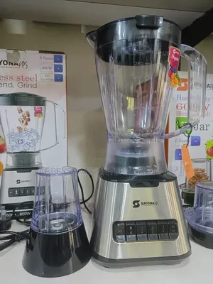 Sayona 2-in-1 Blender/600w Heavy-Duty Blender