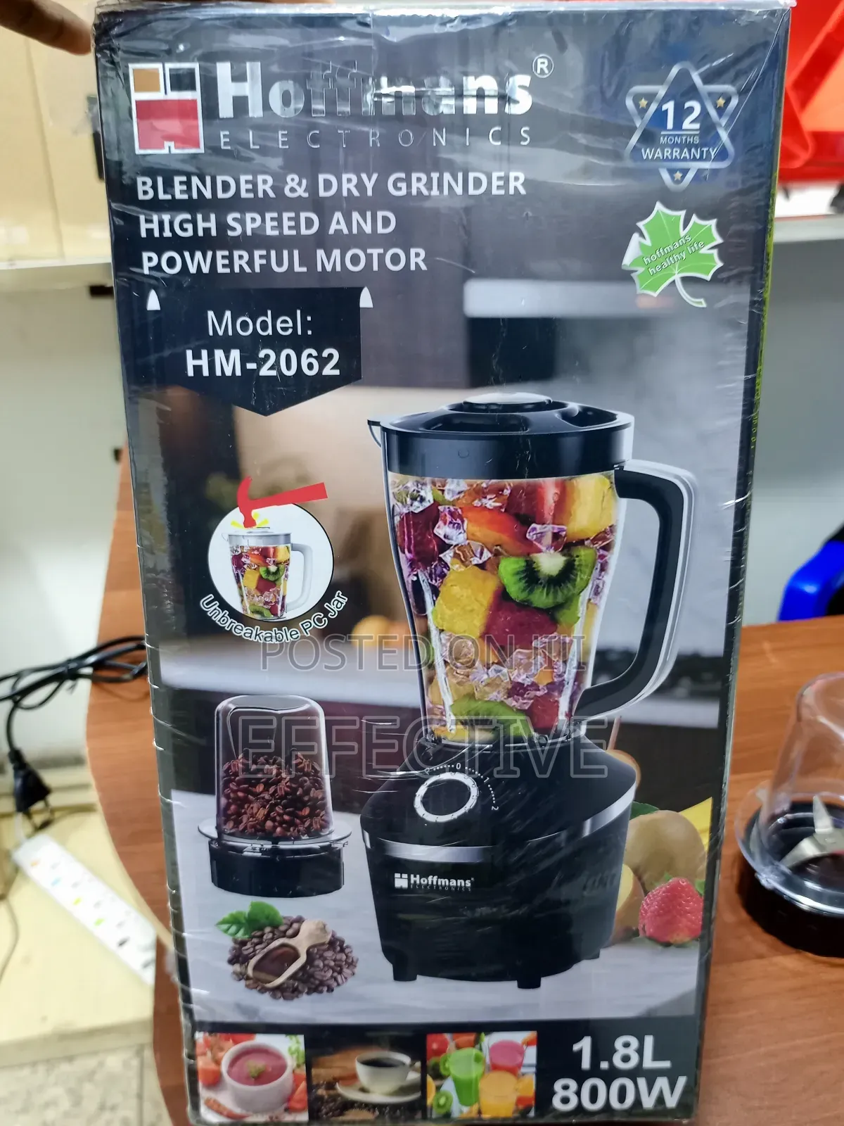 Hoffmans Electronics Blender.