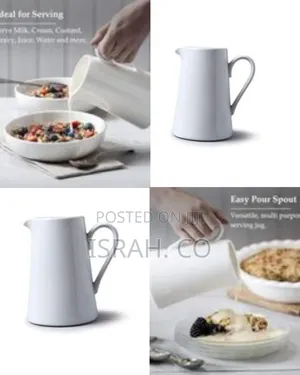 Classic Ceramic Serving Pitcher