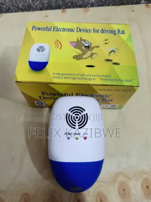 An Electric Ultrasonic Rodent Repeller.
