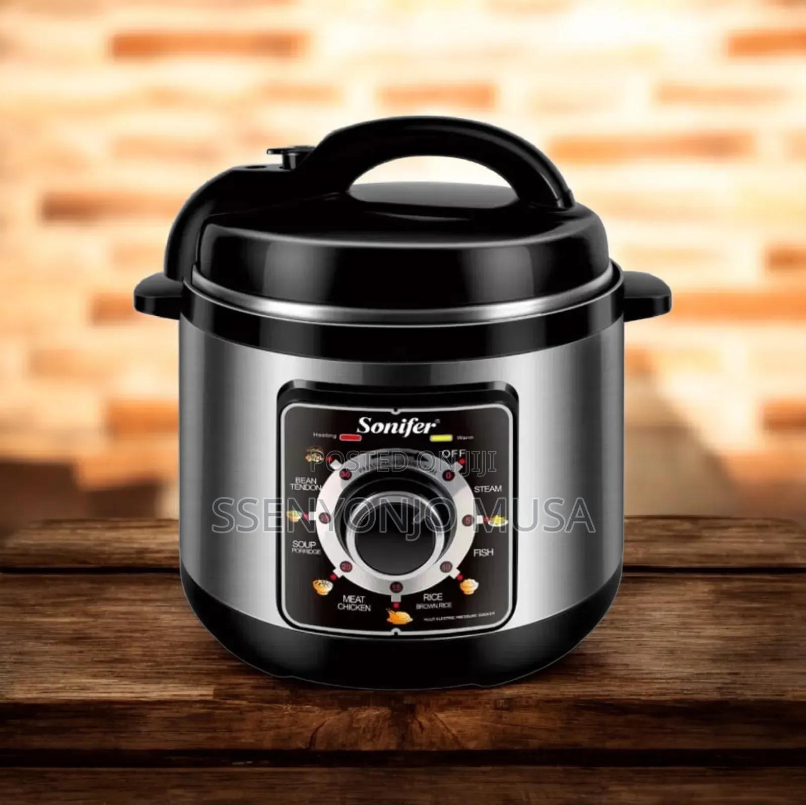 Sonifer Electric Pressure Cooker 8l - Sf-4013, 1300w