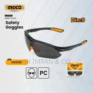 Ingco Safety Goggle For Eye Protection Lightweight Comfortable To Wear