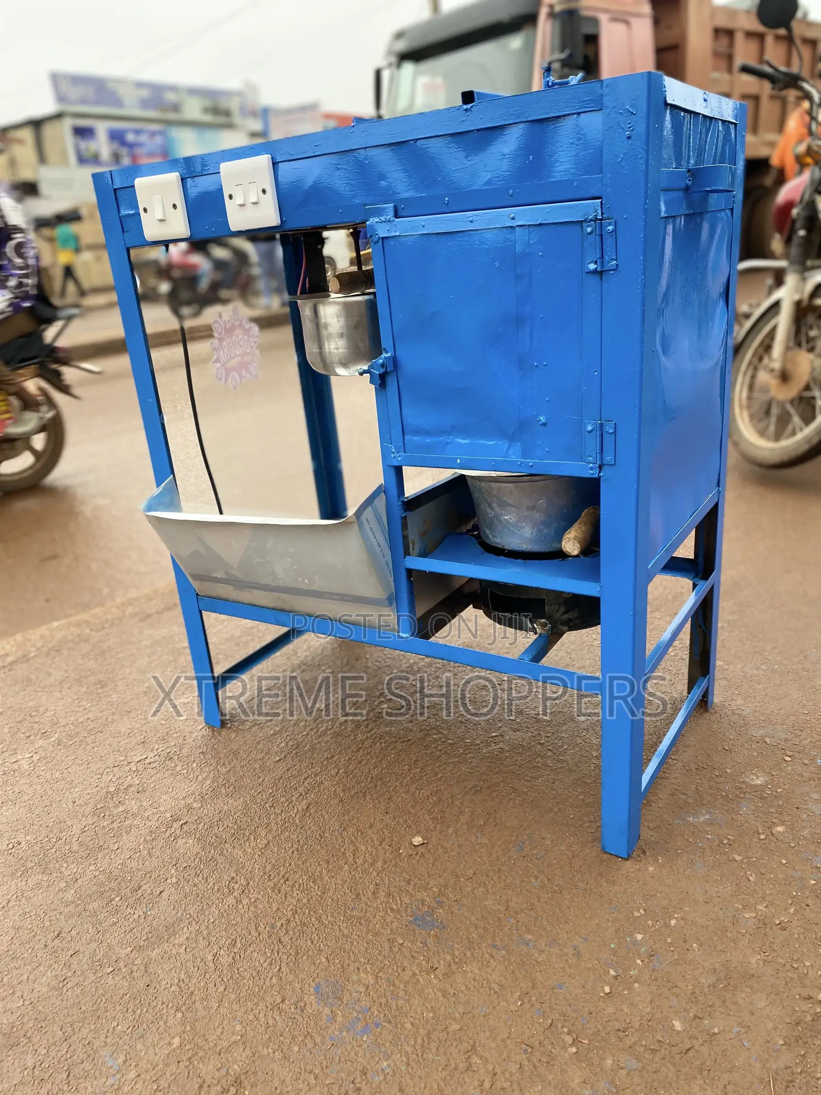 Popcorn Machine /Charcoal-electric/ Both Use