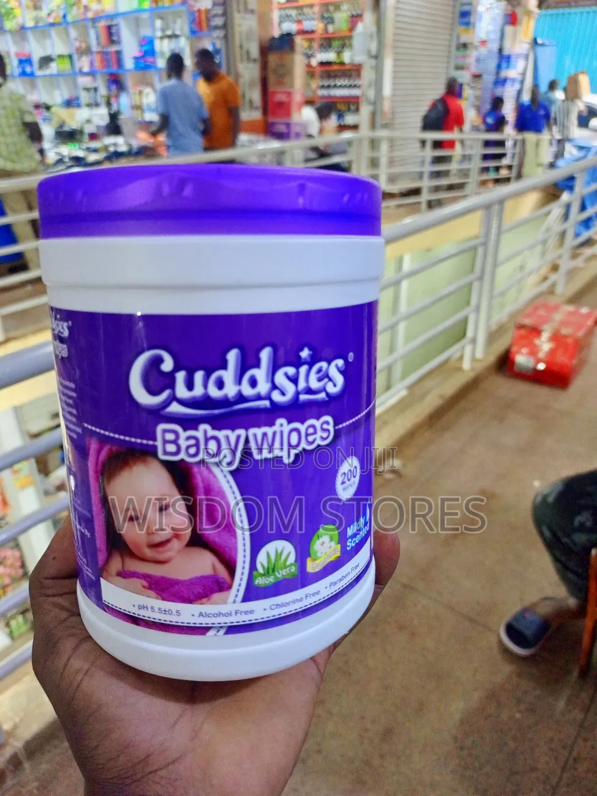 Cuddsies Baby Wipes.