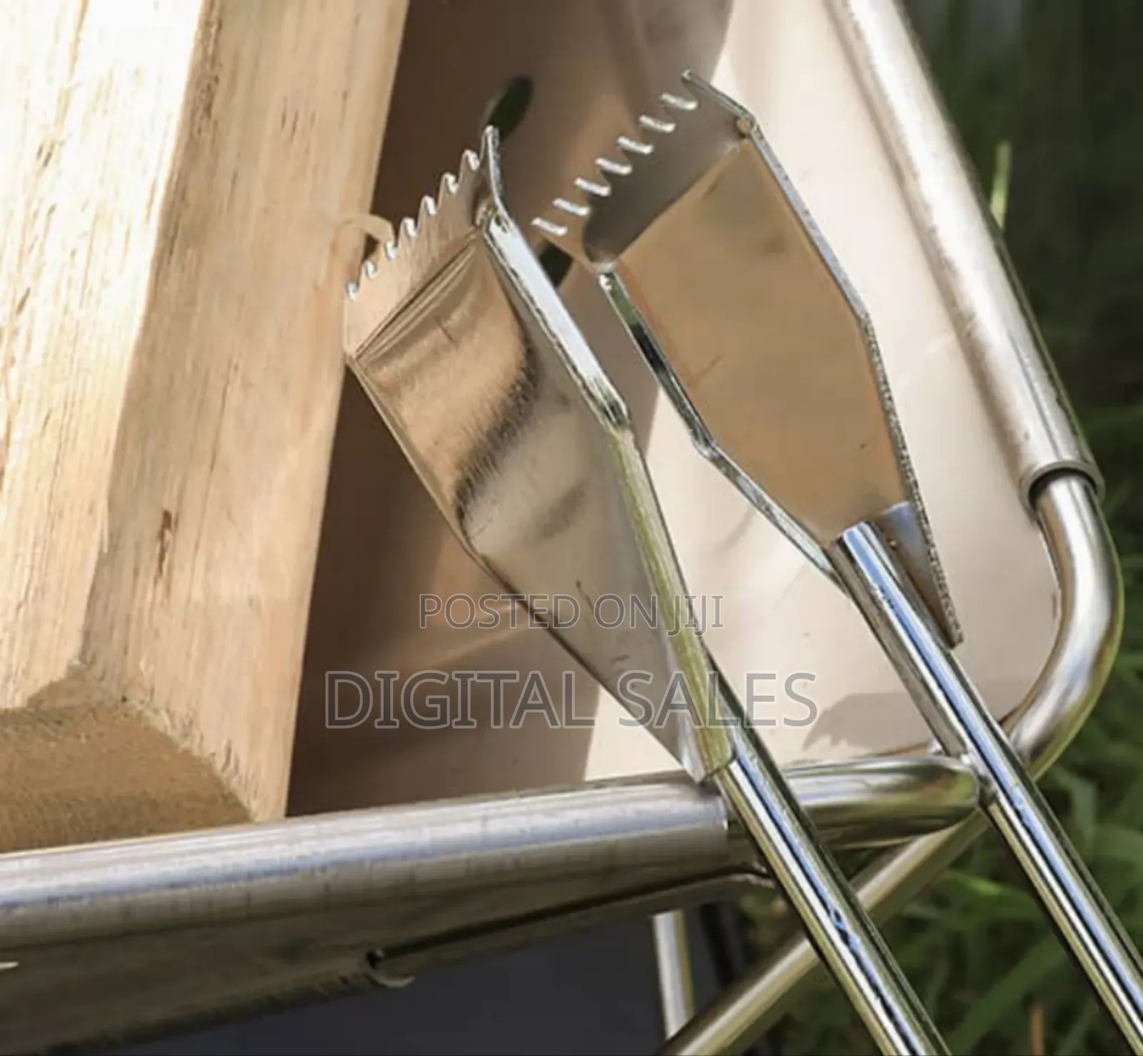 Long Handle Campfire Charcoal Tongs Outdoor Barbecue Carbon Clip
