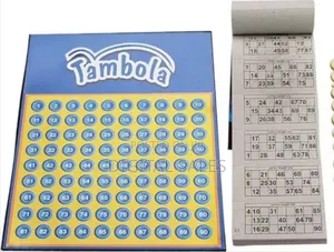Tambola 600 Tickets Housie Games for Kids, Multicolor, Pack of 1