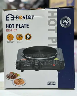 Bester Ee-7102 Single Solid Electric Hot Plate.