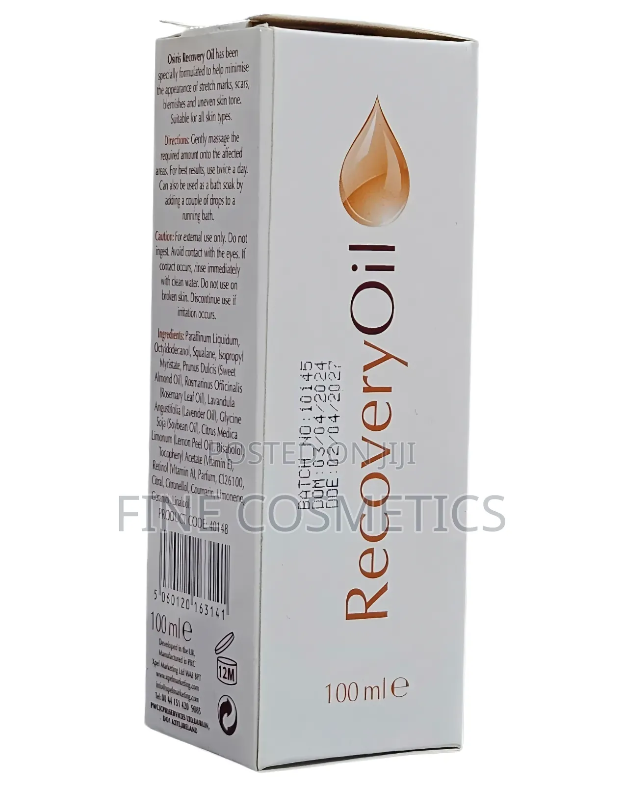 Stretch Marks Remover Recovery Oil by Osiris for Scars and Blemishes