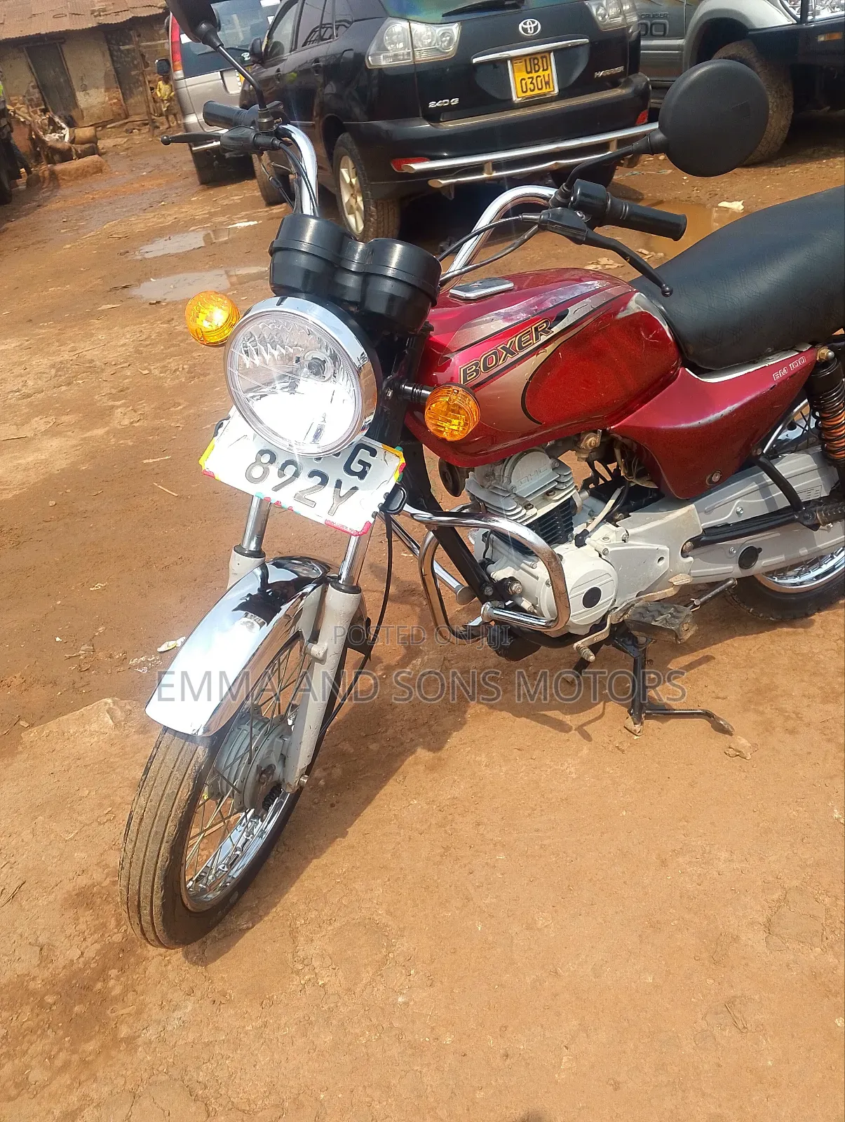 Bajaj Boxer 100 2021 Red