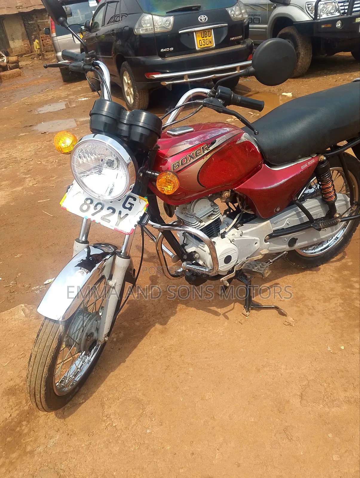 Bajaj Boxer 100 2021 Red