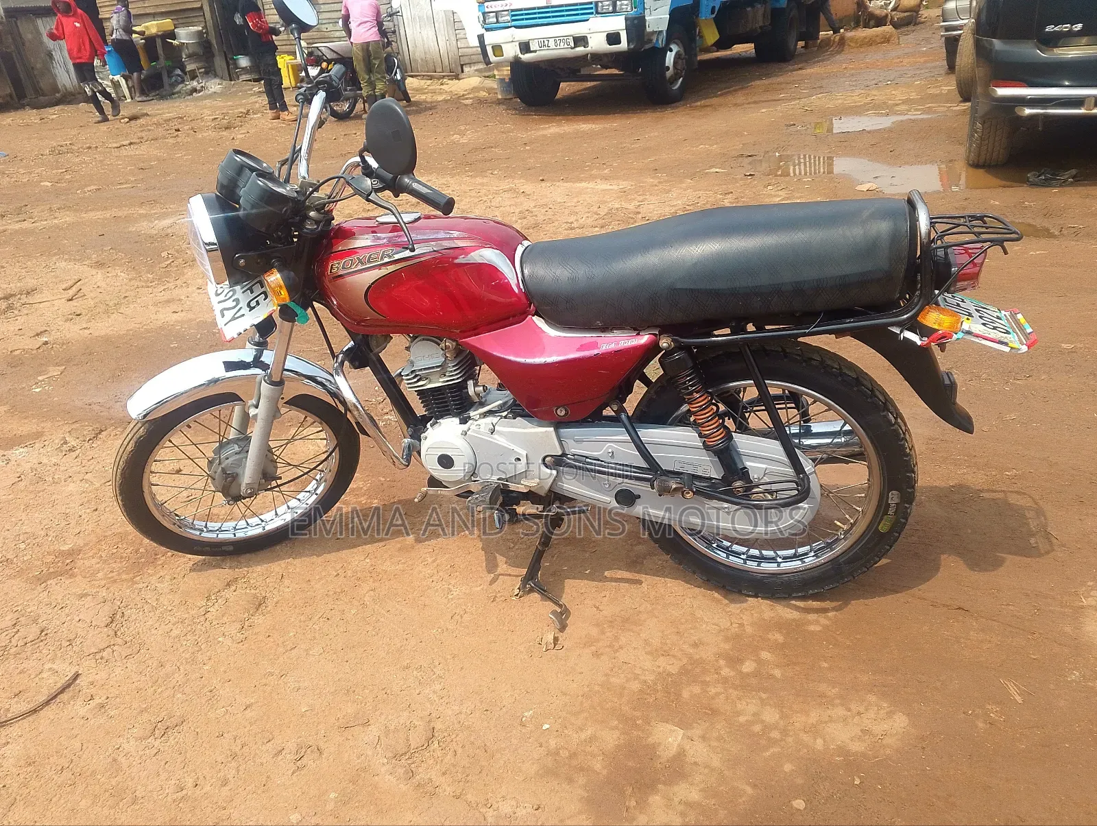 Bajaj Boxer 100 2021 Red