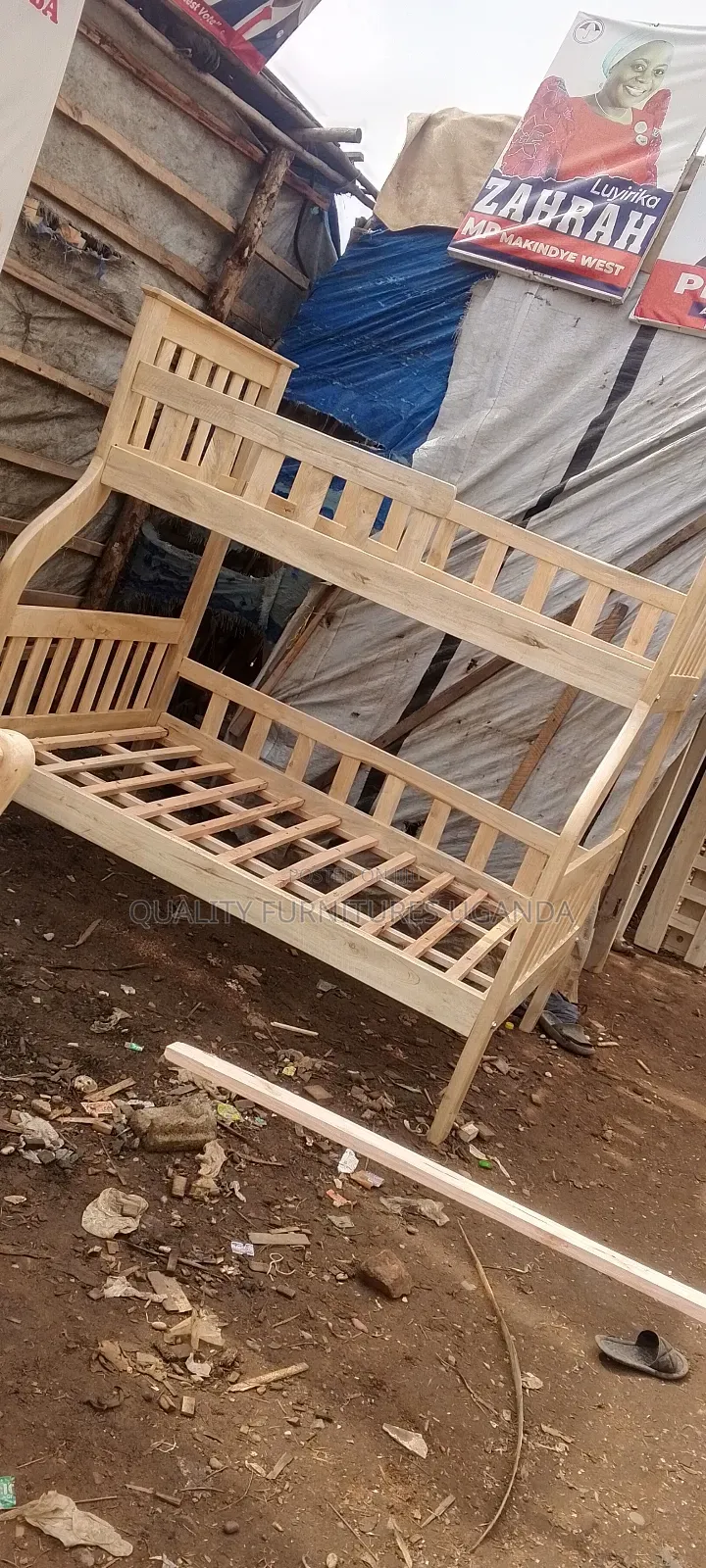 10 Ft Wooden Decker Bed