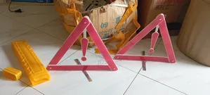Triangle Reflectors Warning Signs Pair