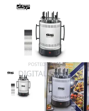 Automatic Rotating Barbecue Skewer Grill