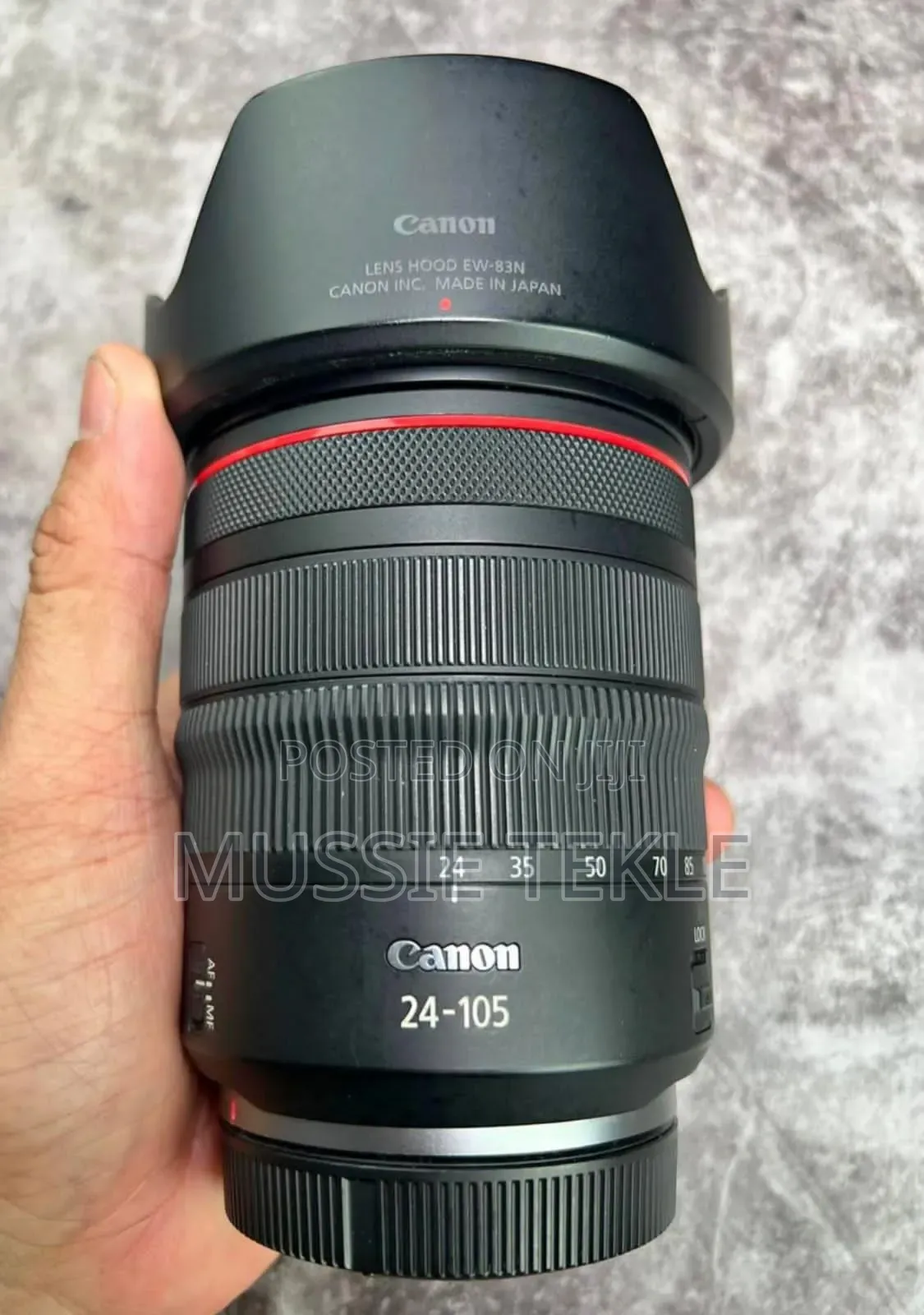 Canon Rf 24-105mm Lense