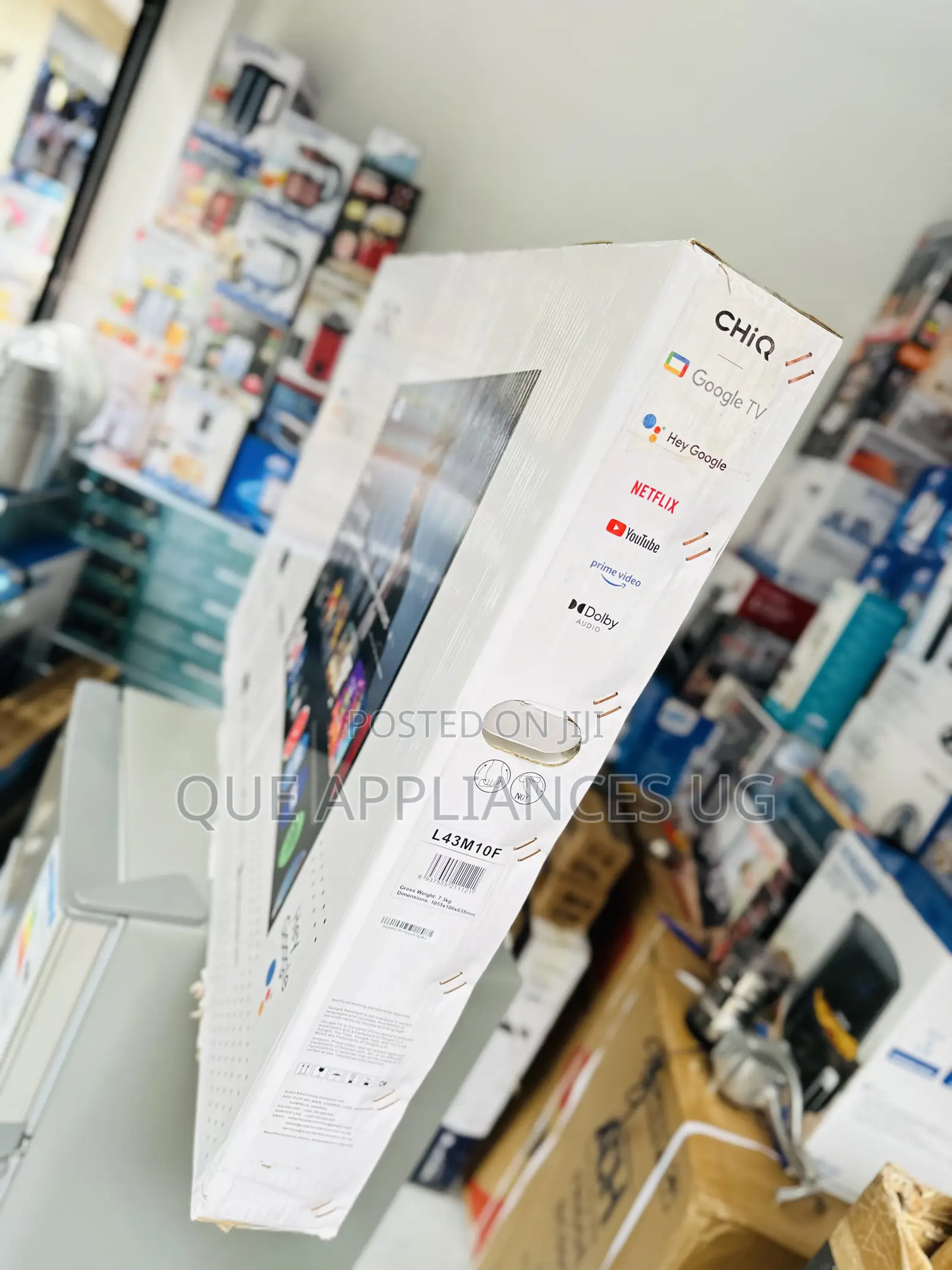 Chiq 43” Google Tv / Smart Tv L43m10f