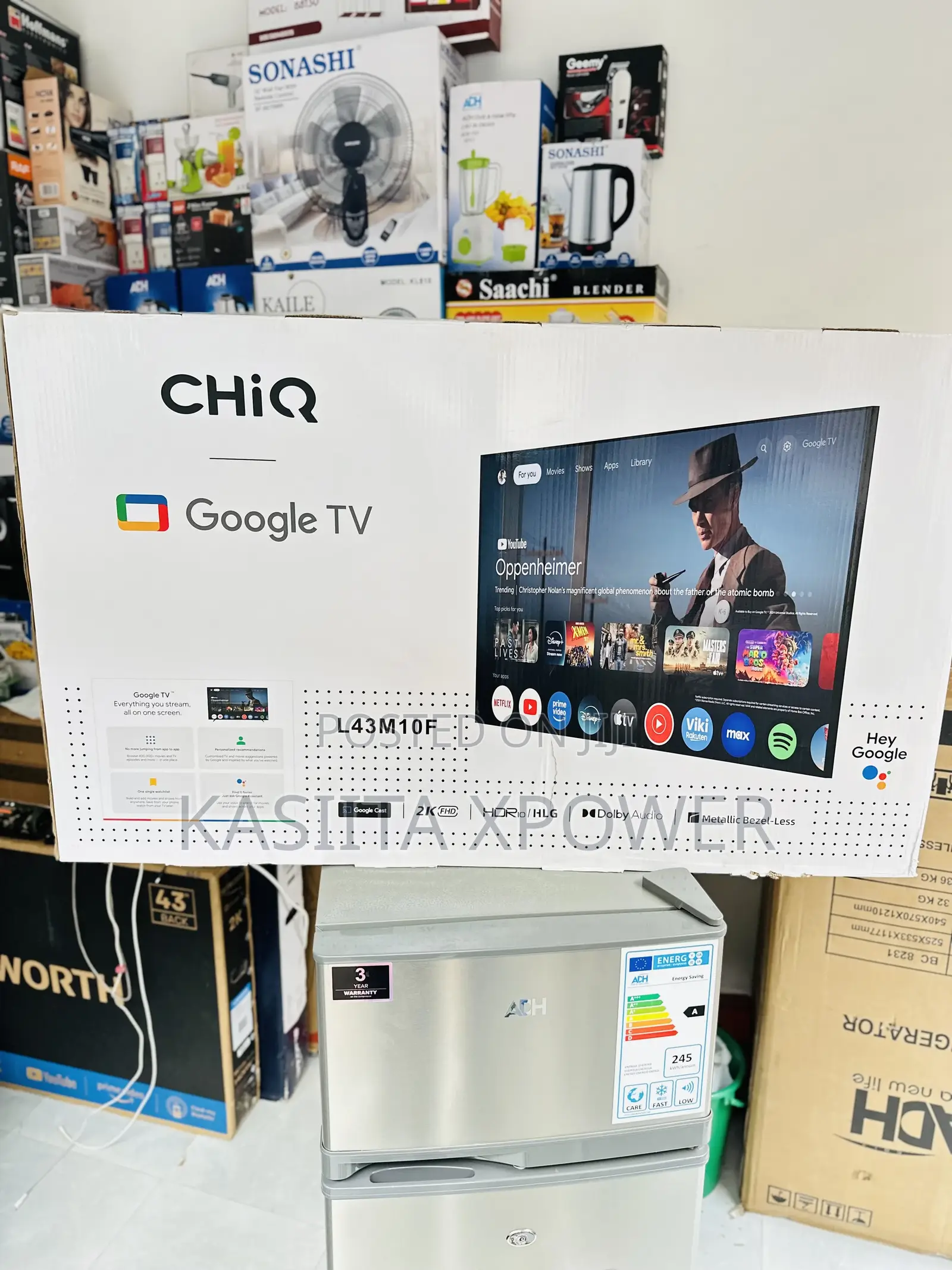 Chiq 43” Google Tv / Smart Tv L43m10f