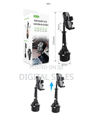 Automatic Lock Cup Phone Holder