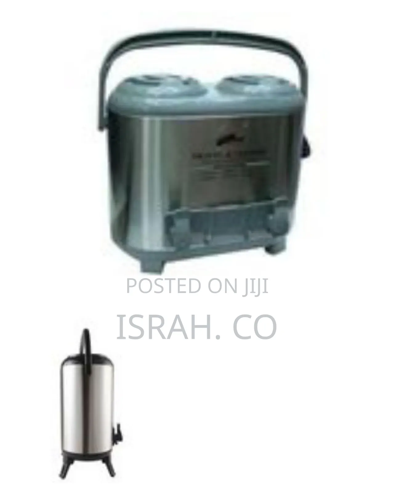 Dual-Chamber Stainless Steel Insulated Beverage Dispenser - Multicolo