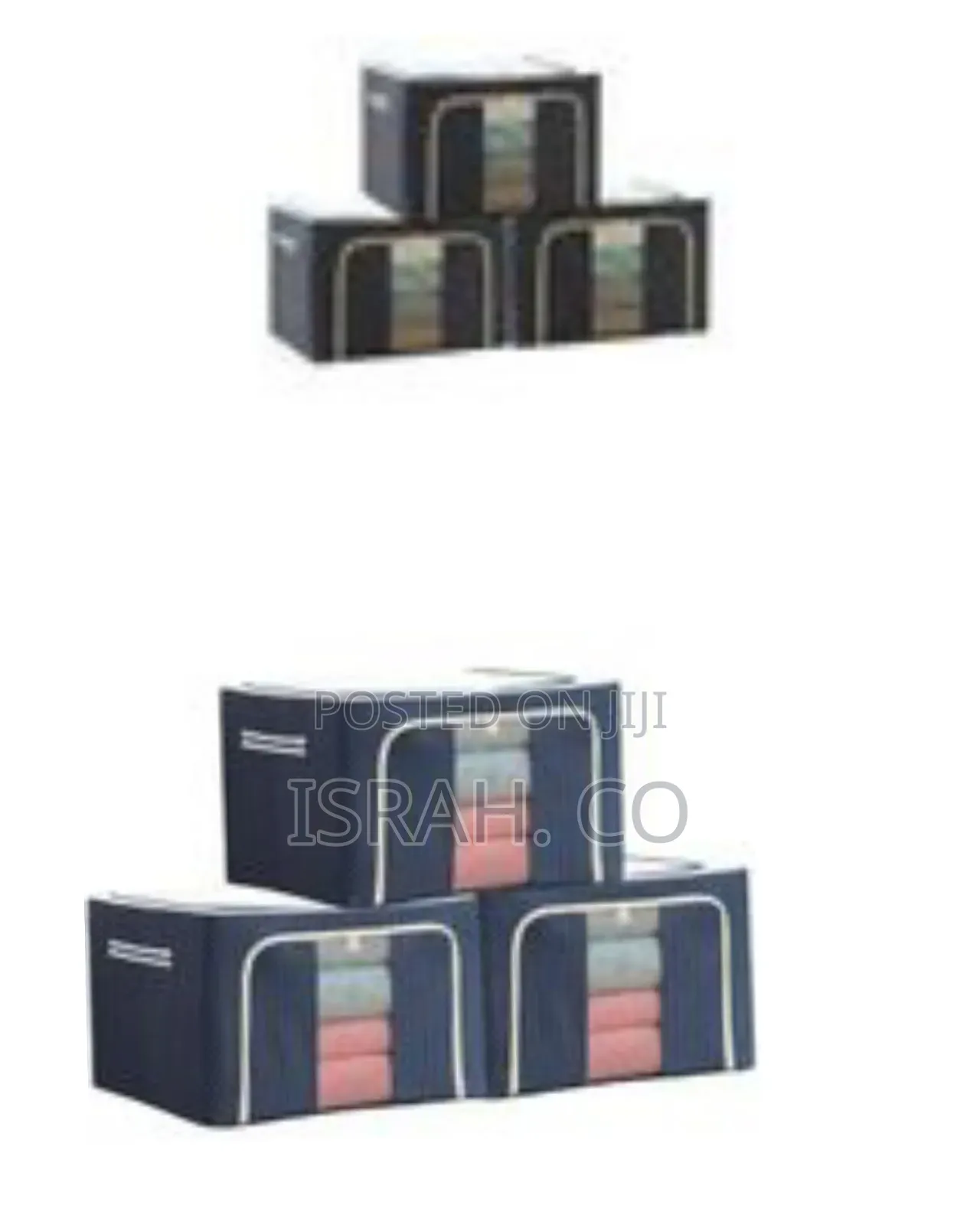 Set of 3 Smart View Foldable Storage