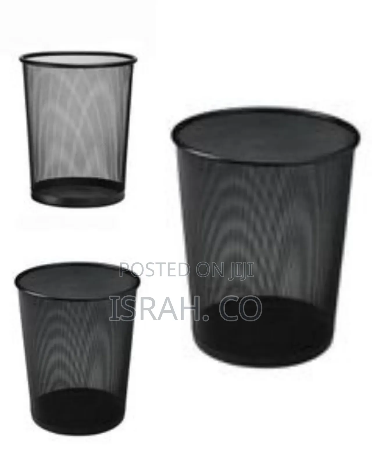 Wire Mesh Waste Bin / Trash Can - Multicolor