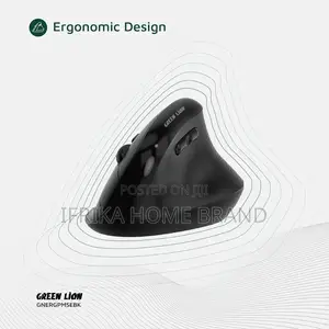 Green Lion Ergo Grip Vertical Mouse Wireless Rechargeable Mouse
