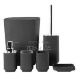 Modern 6-Piece Bathroom Accessory Set