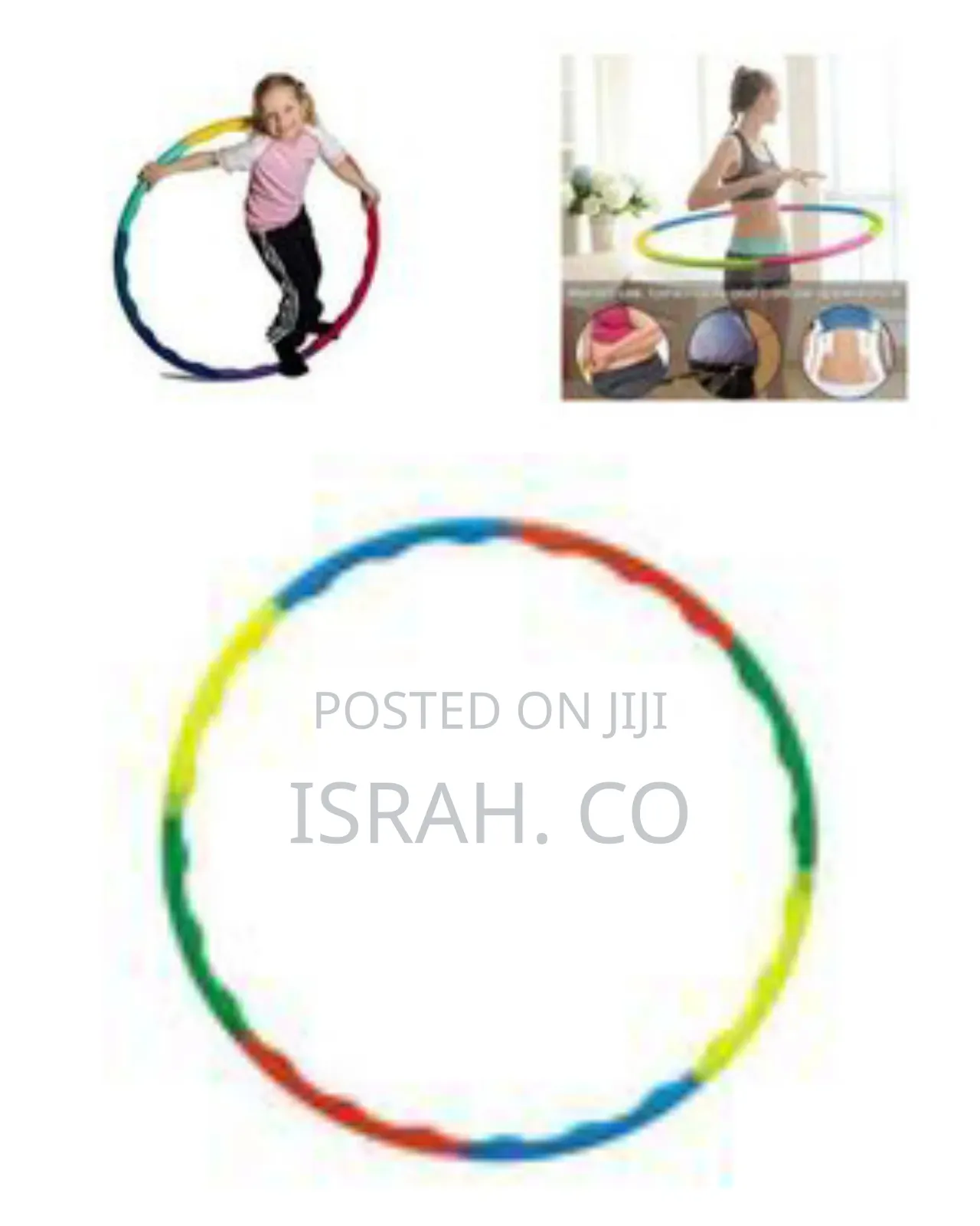 Fitness Weighted Hula Hoop for Exercise and Weight Loss (8 Pieces)
