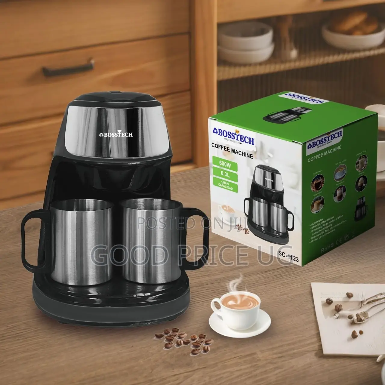 Bosstech Sc-1123 Coffee Machine.