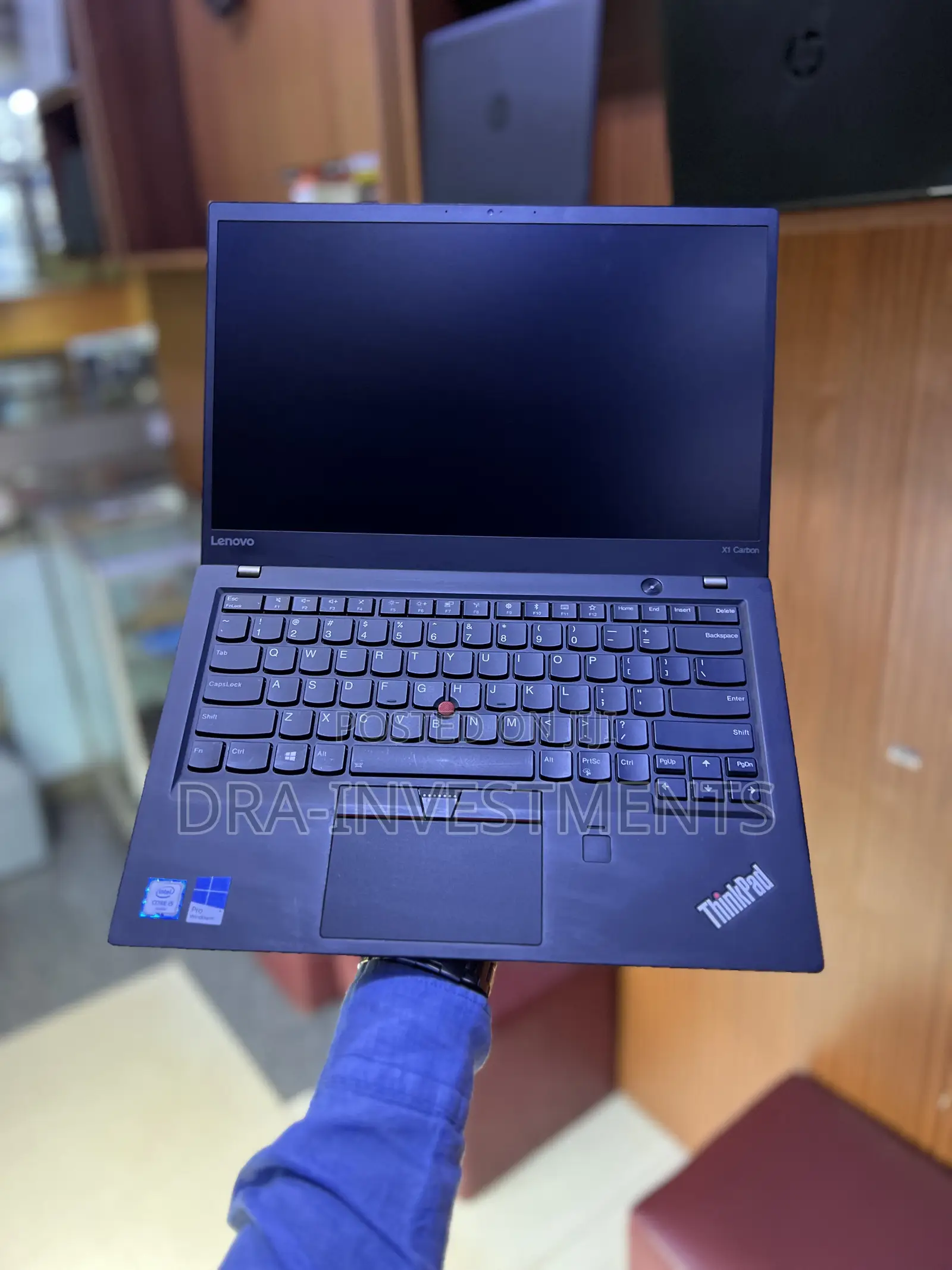 Laptop Lenovo ThinkPad X1 Carbon 8GB Intel Core I5 SSD 256GB