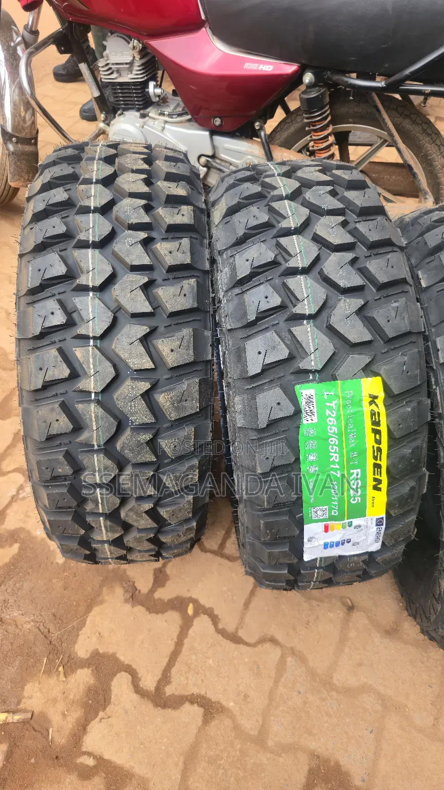 265/65r17 M/T Brand New Kapsen Tyres