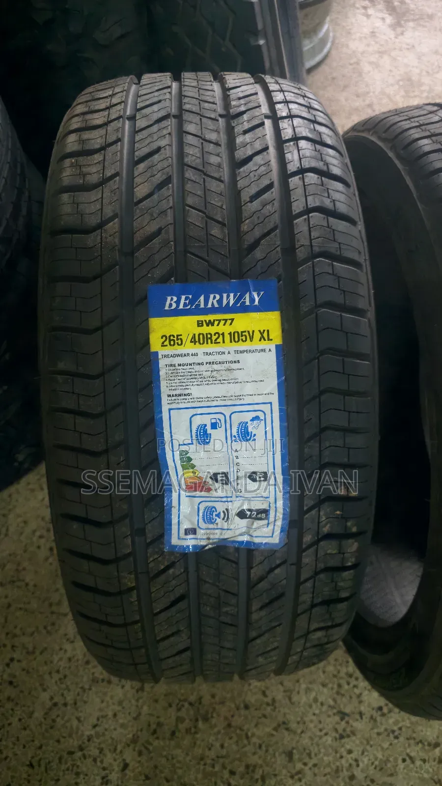265/40r21 Low Profile Tyres for Mercedes-Benz, BMW