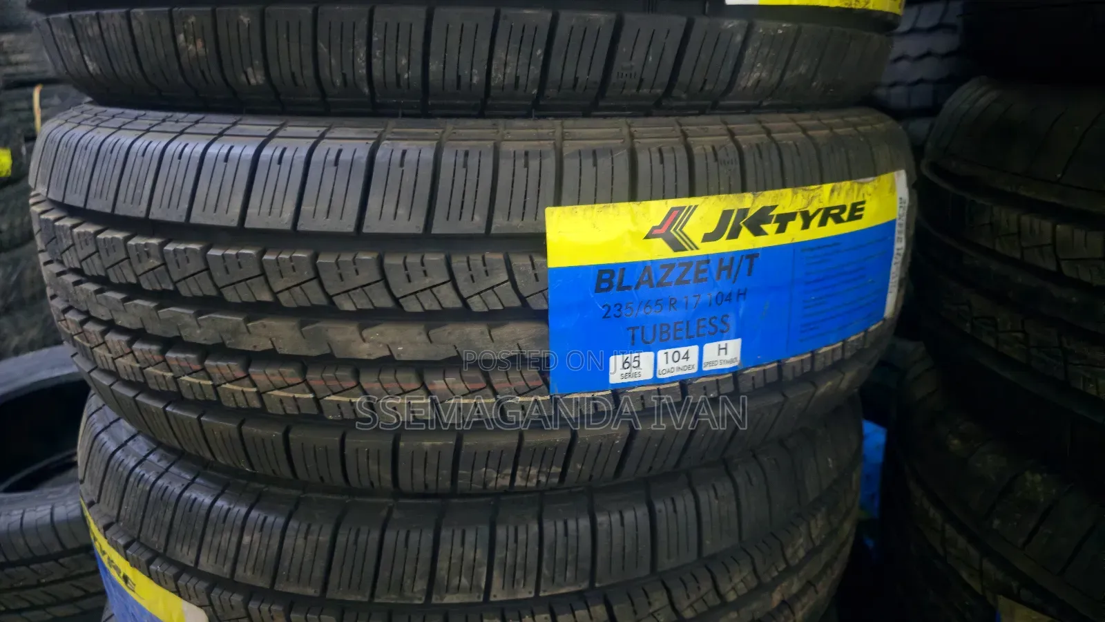 235/65r17 Made in India Jk Tyre for Harrier