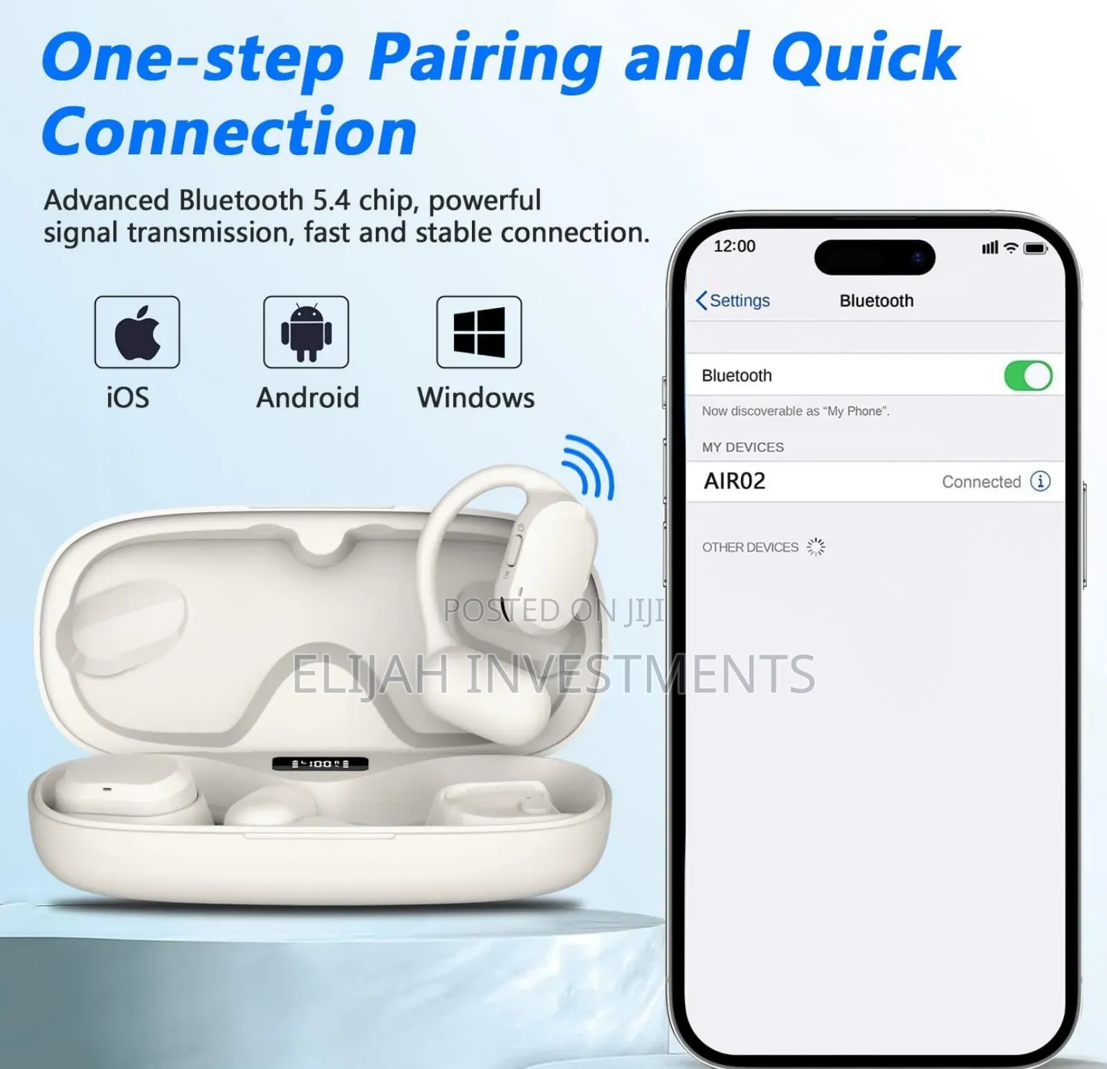 Business Open Ear Headphones/Earbuds