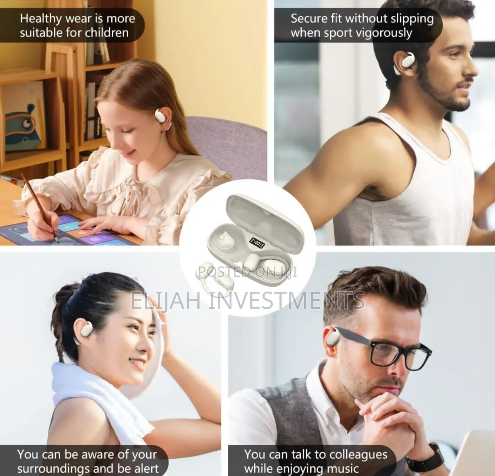 Business Open Ear Headphones/Earbuds