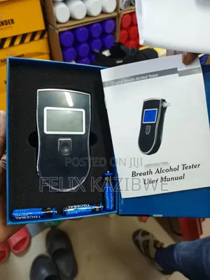 A Digital Breath Alcohol Tester .