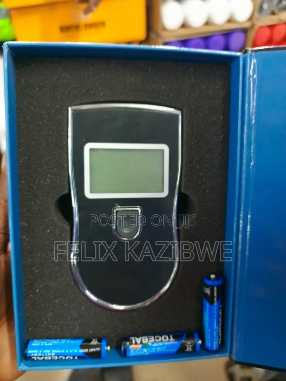 A Digital Breath Alcohol Tester .