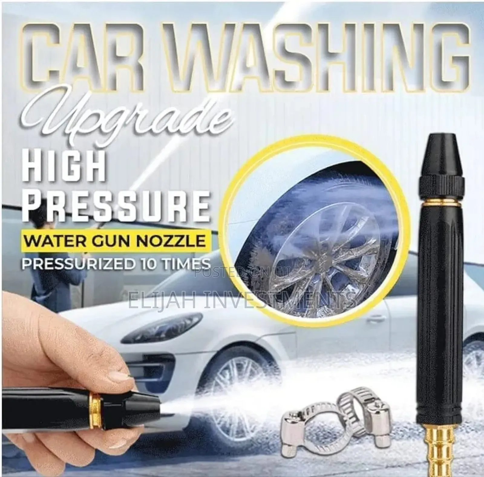 High-Pressure Water Spray Gun Nozzle
