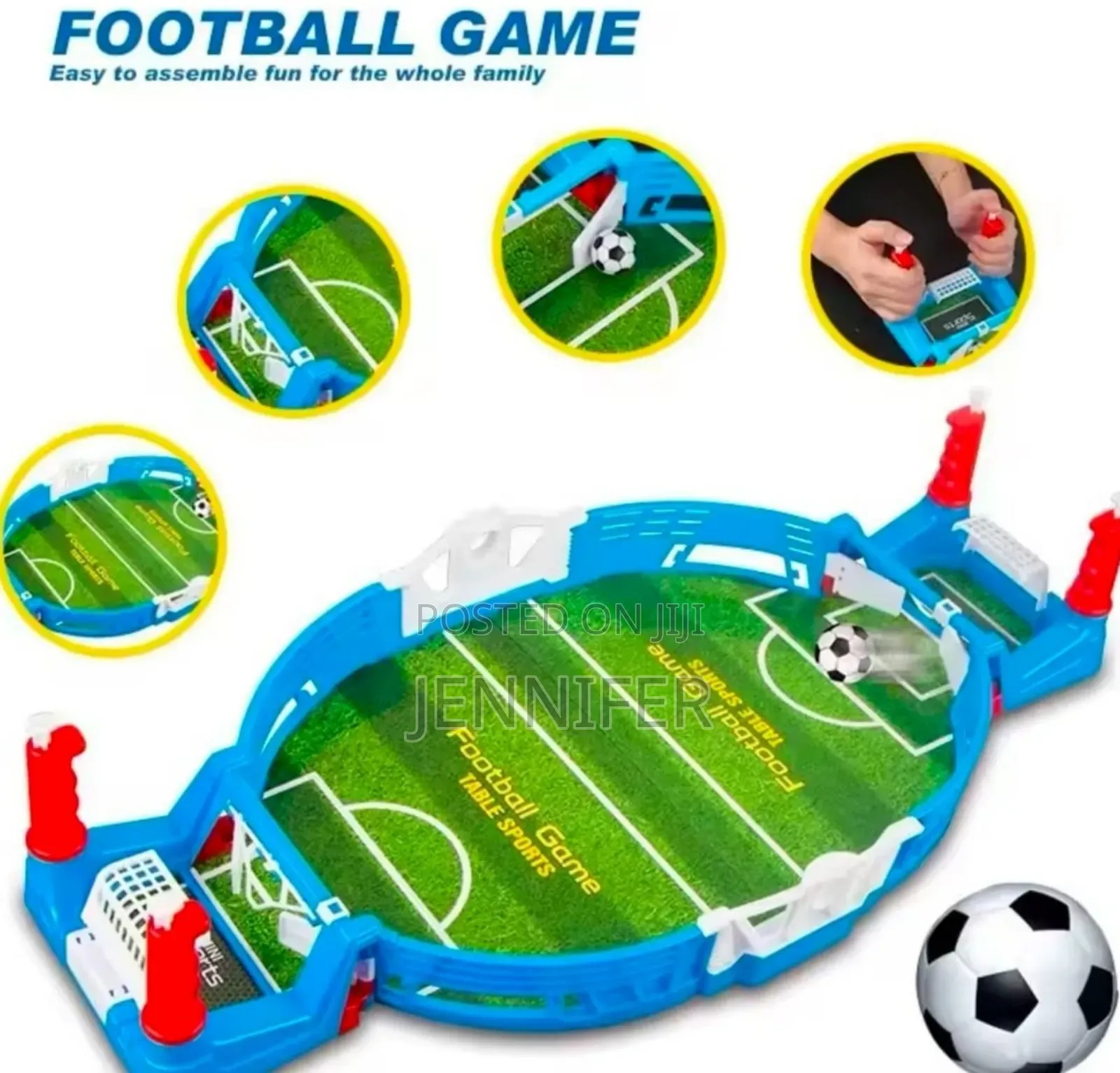 Mini Tabletop Football (Foosball) Game Set.