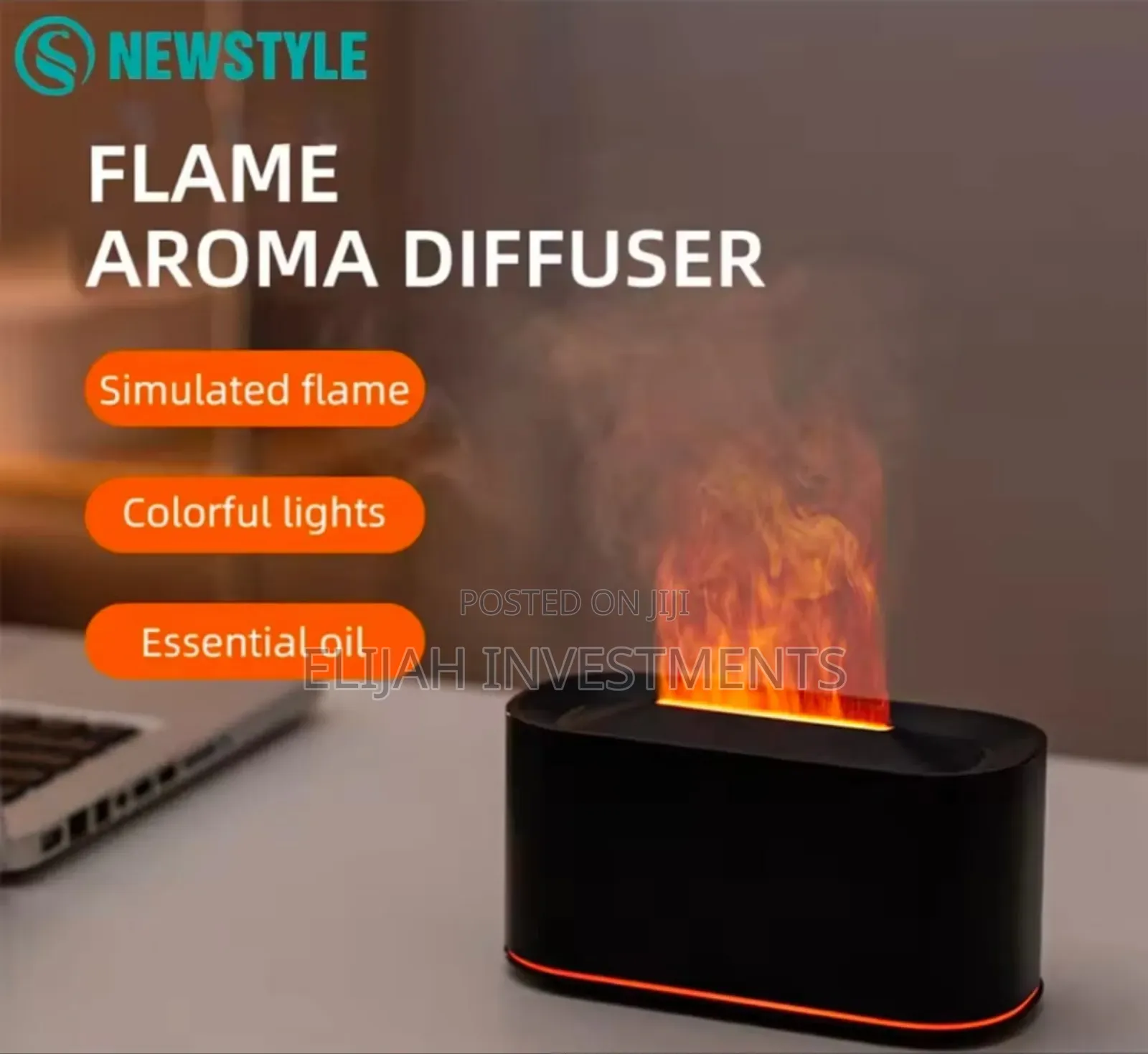Newstyle Flame Aroma Diffuser and Air Humidifier.