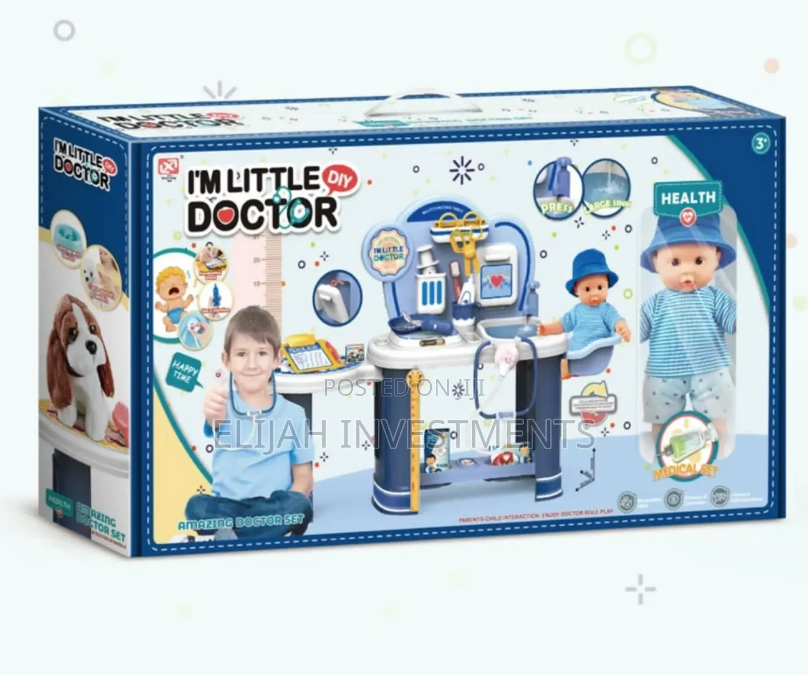 I'm Little Doctor" or "Amazing Doctor Set" Pretend Play Toy