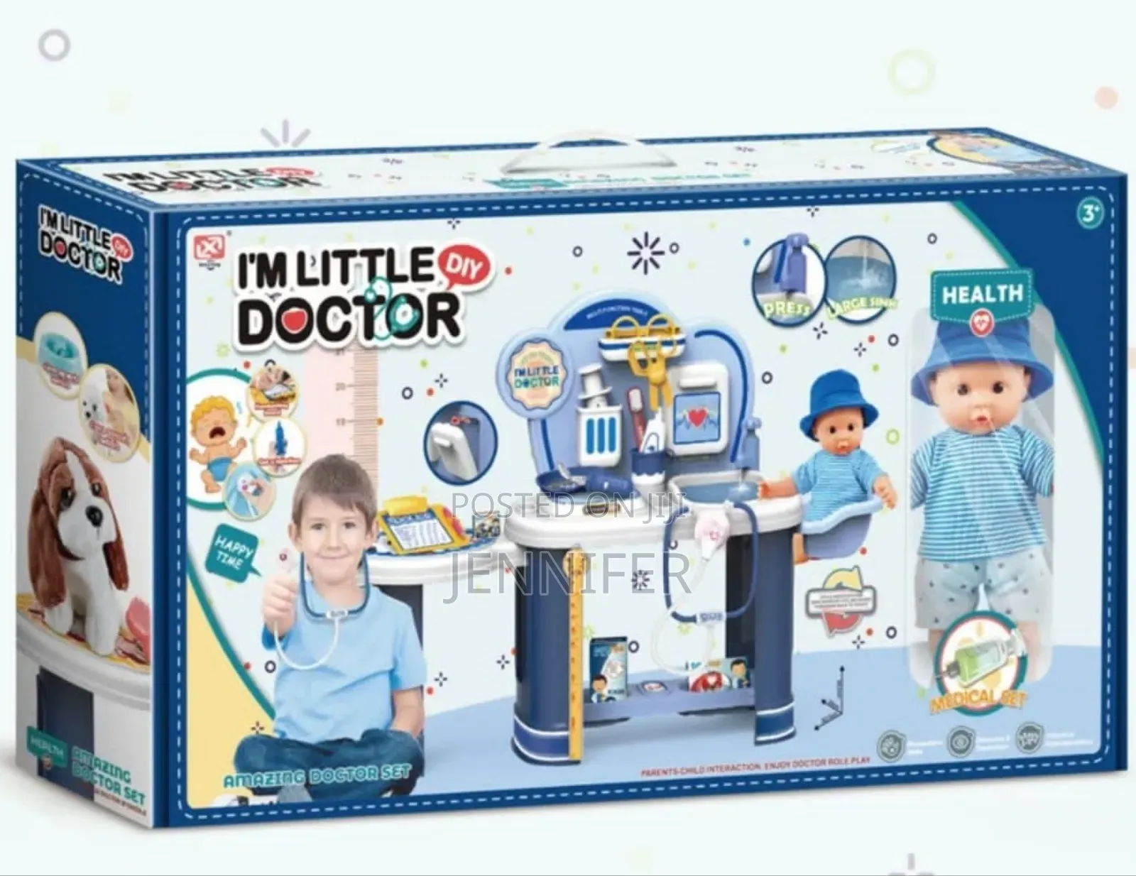 I'm Little Doctor" or "Amazing Doctor Set" Pretend Play Toy
