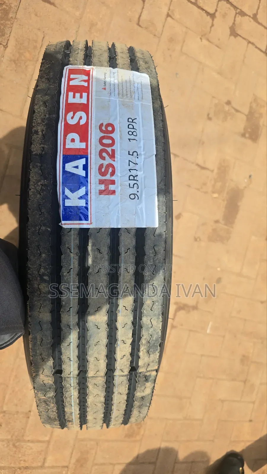 9.5r17.5 Original Kapsen Highway Design(Tubeless)